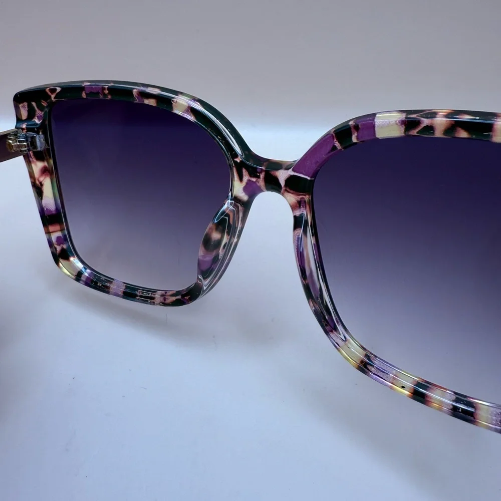 New-Stylish Tortoiseshell Sunglasses Cat Eye**FREE gift included** Ships 1 day! - Picture 4 of 5